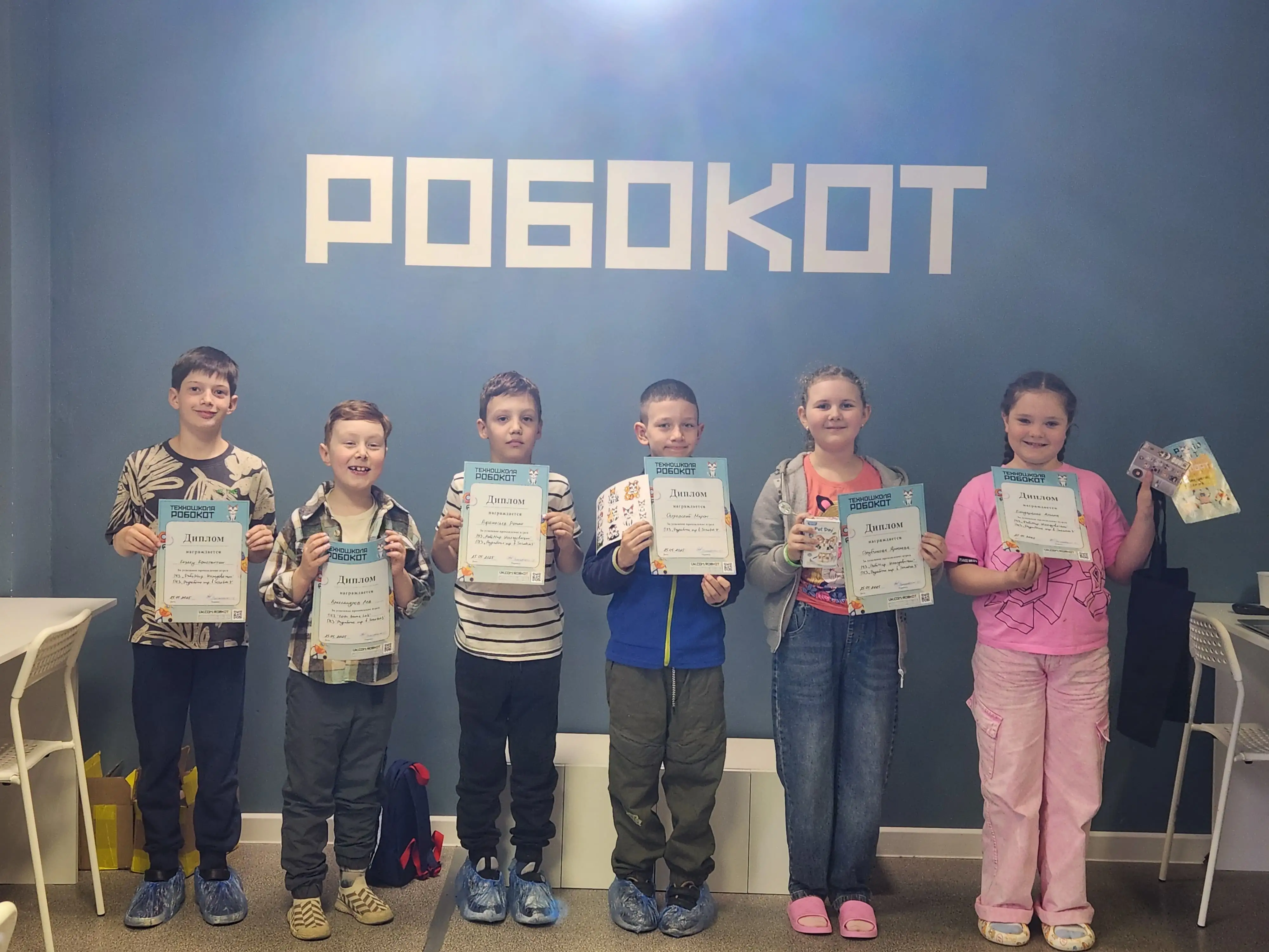 Занятие по робототехнике в РобоКоте